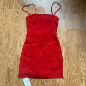 Abercrombie & Fitch Red Dress